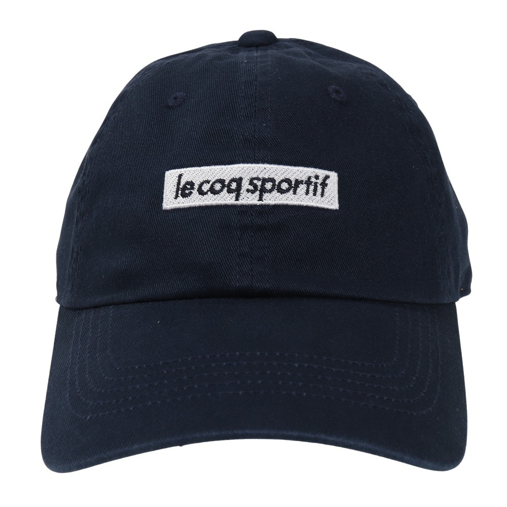 ルコックスポルティフ（lecoqsportif）（メンズ、レディース）コットンキャップ QMAVJC11 NV 帽子