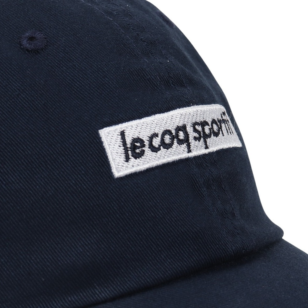 ルコックスポルティフ（lecoqsportif）（メンズ、レディース）コットンキャップ QMAVJC11 NV 帽子