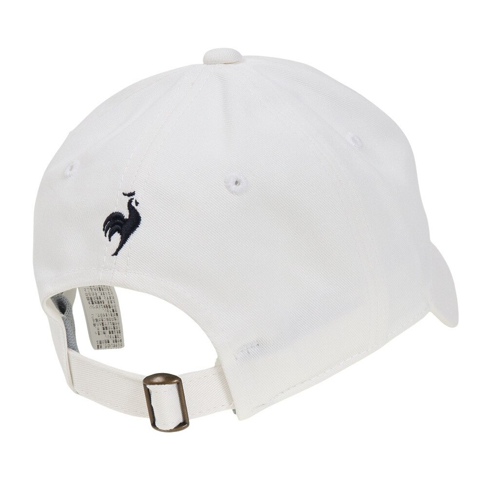 ルコックスポルティフ（lecoqsportif）（レディース）コットンツイルキャップ 庇9cmモデル QMCVJC13 WH 帽子