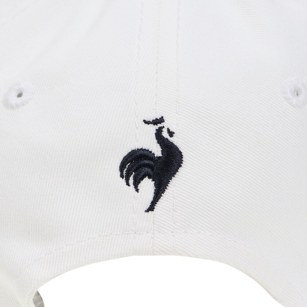 ルコックスポルティフ（lecoqsportif）（レディース）コットンツイルキャップ 庇9cmモデル QMCVJC13 WH 帽子