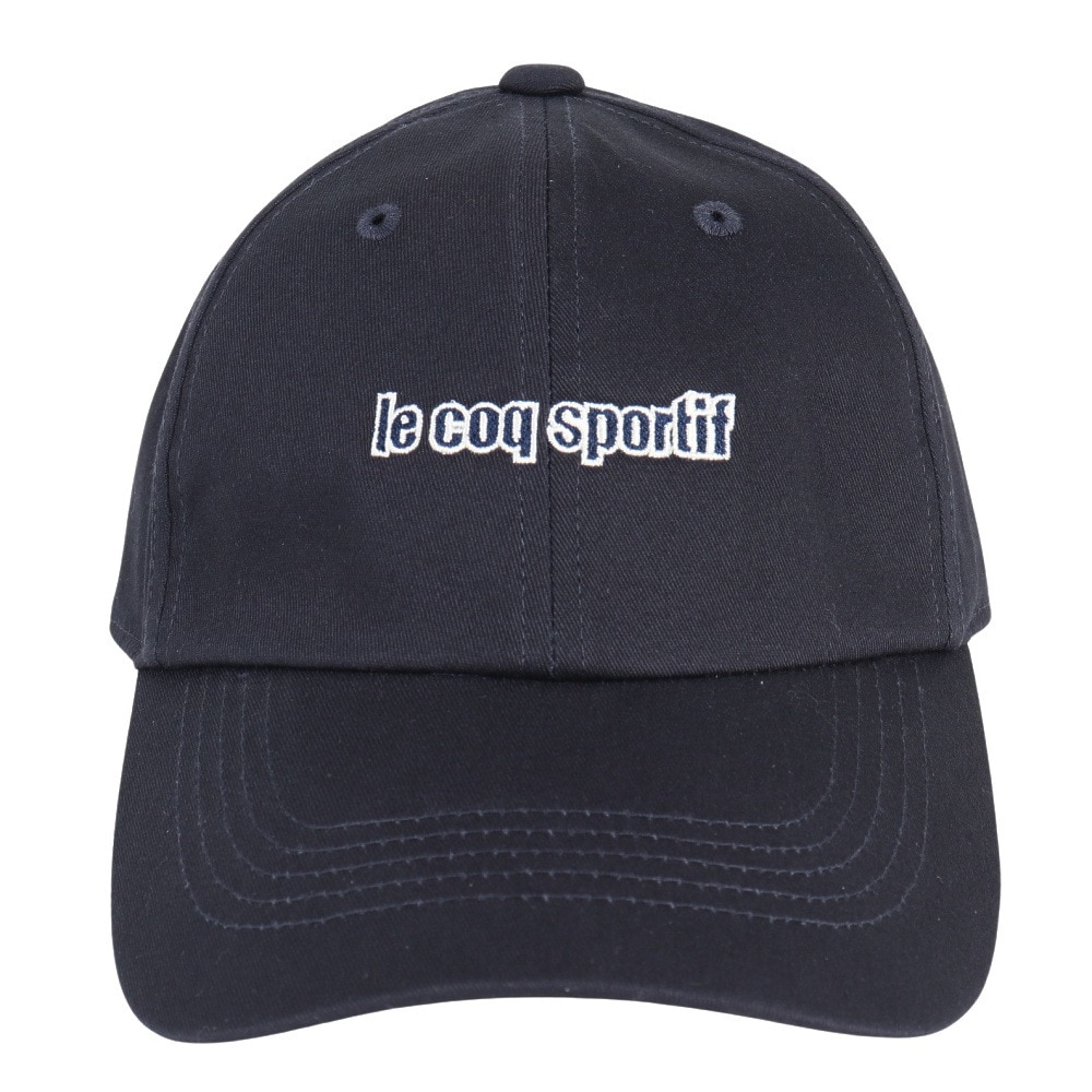 ルコックスポルティフ（lecoqsportif）（メンズ、レディース）FAN AIR コットンキャップ QMAXJC10 NV 帽子