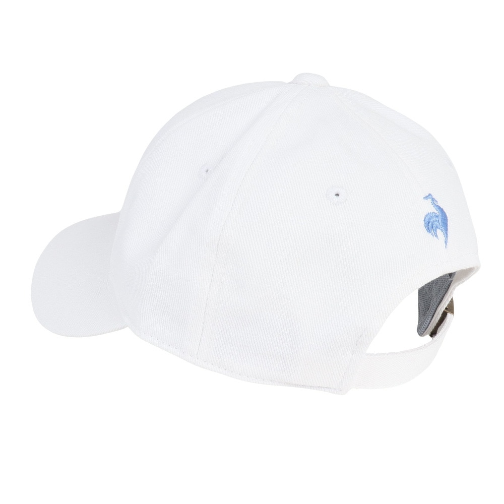 ルコックスポルティフ（lecoqsportif）（レディース）コットンツイルキャップ 庇9cmモデル QMCXJC14 WH 帽子