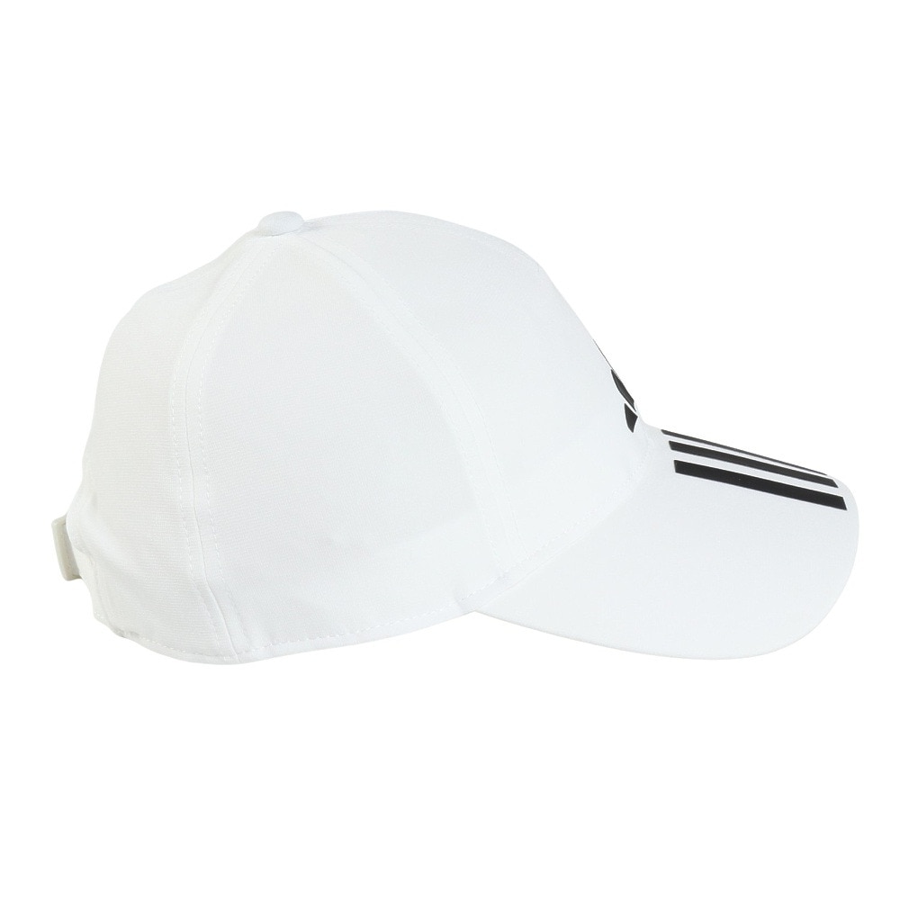 アディダス（adidas）（レディース）帽子 スリーストライプス AEROREADY ベースボールキャップ 白 54-57cm MKD80-HT2043 スポーツキャップ