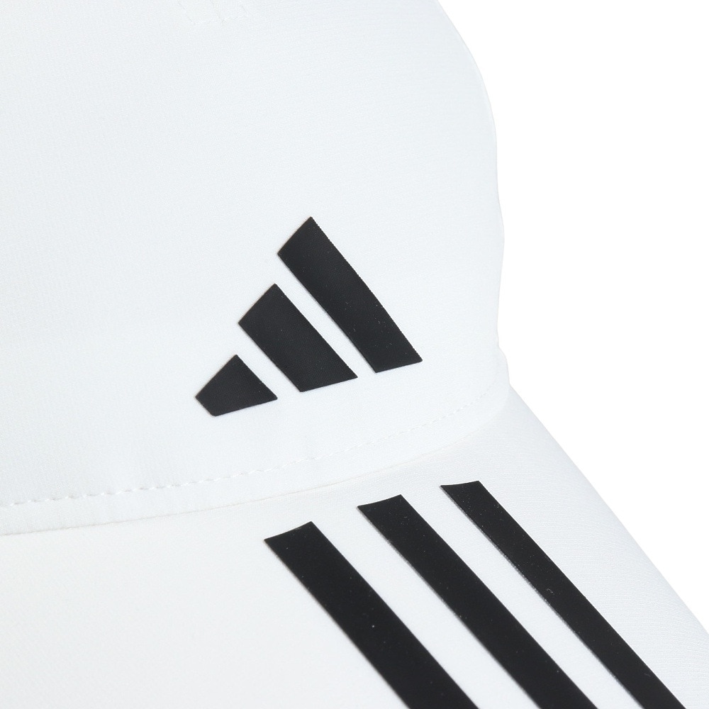 アディダス（adidas）（レディース）帽子 スリーストライプス AEROREADY ベースボールキャップ 白 54-57cm MKD80-HT2043 スポーツキャップ