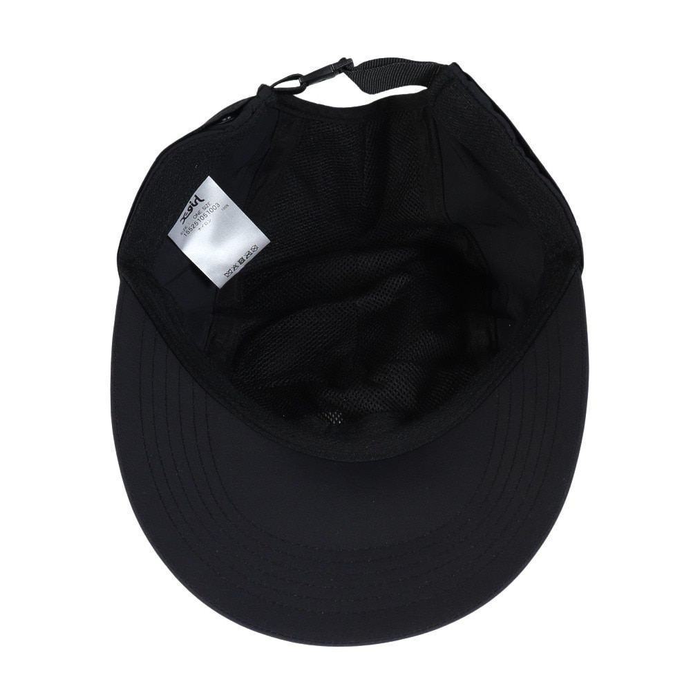 エックスガール（X-gir）（レディース）帽子 サンガード キャップ 黒 55-59cm 155251051003-BLACK スポーツキャップ UPF50+ 撥水 防風 サンガード付き