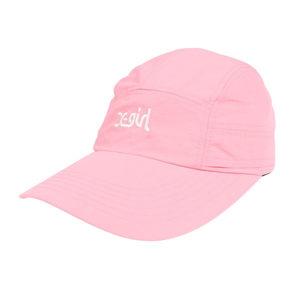エックスガール（X-gir）（レディース）帽子 サンガード キャップ ピンク 155251051003-PINK UPF50+ 撥水 防風 サンガード 日除け 日焼け対策 シンプル