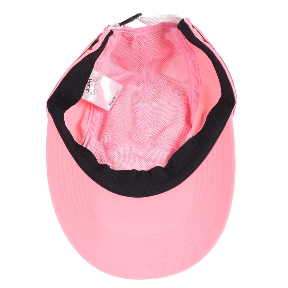 エックスガール（X-gir）（レディース）帽子 サンガード キャップ ピンク 155251051003-PINK UPF50+ 撥水 防風 サンガード 日除け 日焼け対策 シンプル