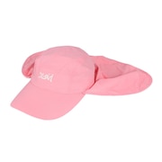 (レディース)帽子 サンガード キャップ ピンク 155251051003-PINK UPF50+ 撥水 防風 サンガード 日除け 日焼け対策 シンプル