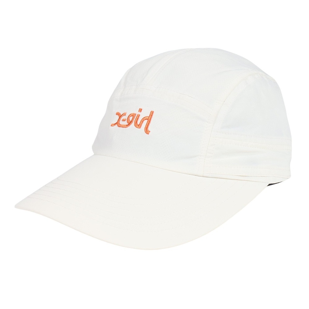 エックスガール（X-gir）（レディース）帽子 サンガード キャップ 白 155251051003-WHITE UPF50+ 撥水 防風 サンガード 日除け 日焼け対策 シンプル