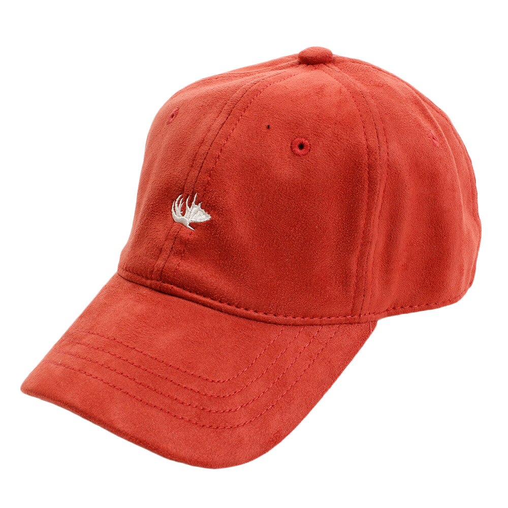  FAKESUEDE WOMENS ロゴキャップ 898EK8ST3839 RED