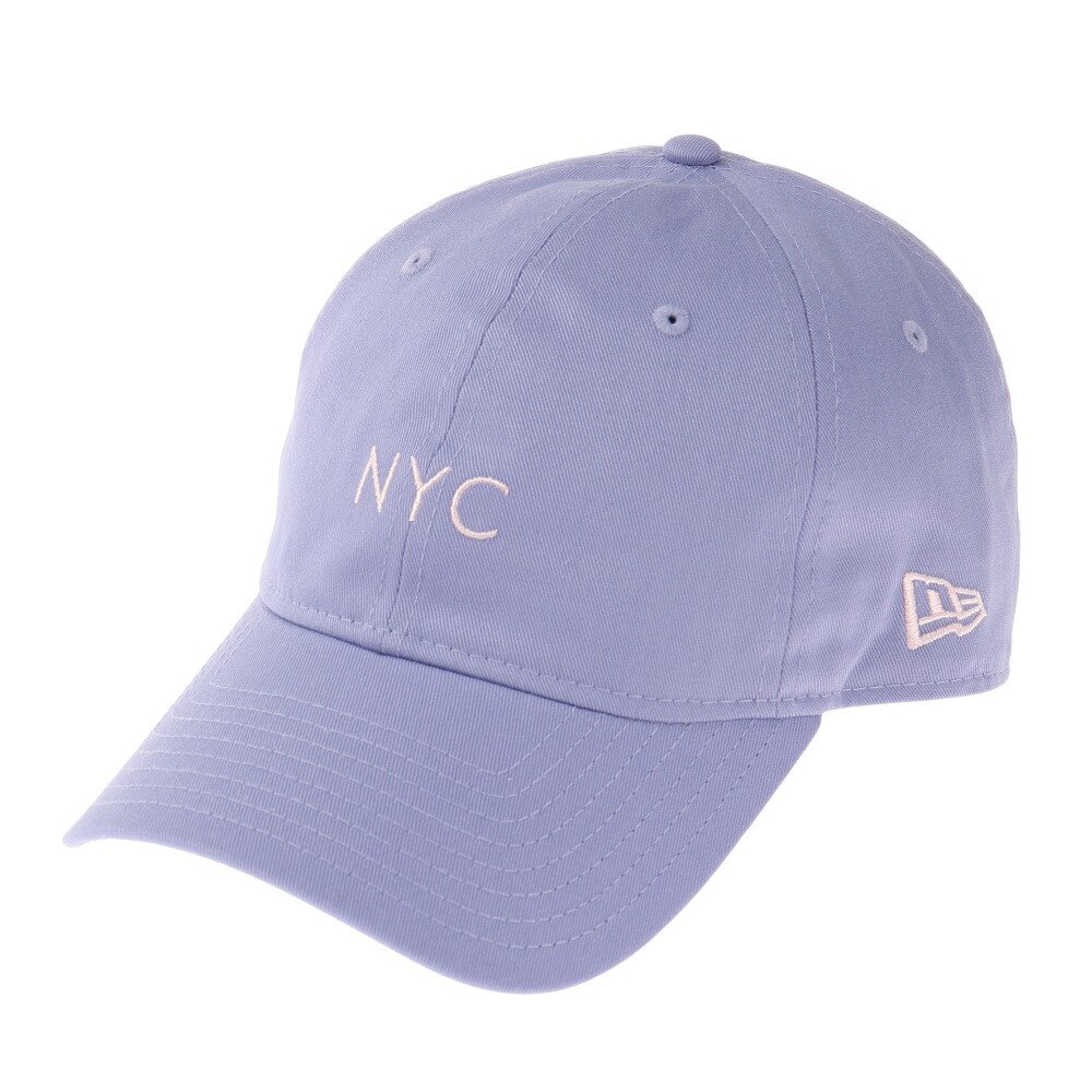 ニューエラ｜帽子 レディース 9TWENTY コットンツイル NYC 2トーンストラップ キャップ 12654516 大きめ 日よけ - ゴルフ 用品はヴィクトリアゴルフ