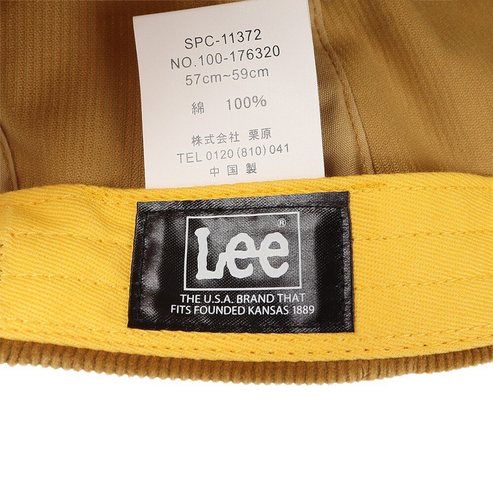 リー（Lee）（メンズ、レディース）コーディロイ キャップ 10017632031980