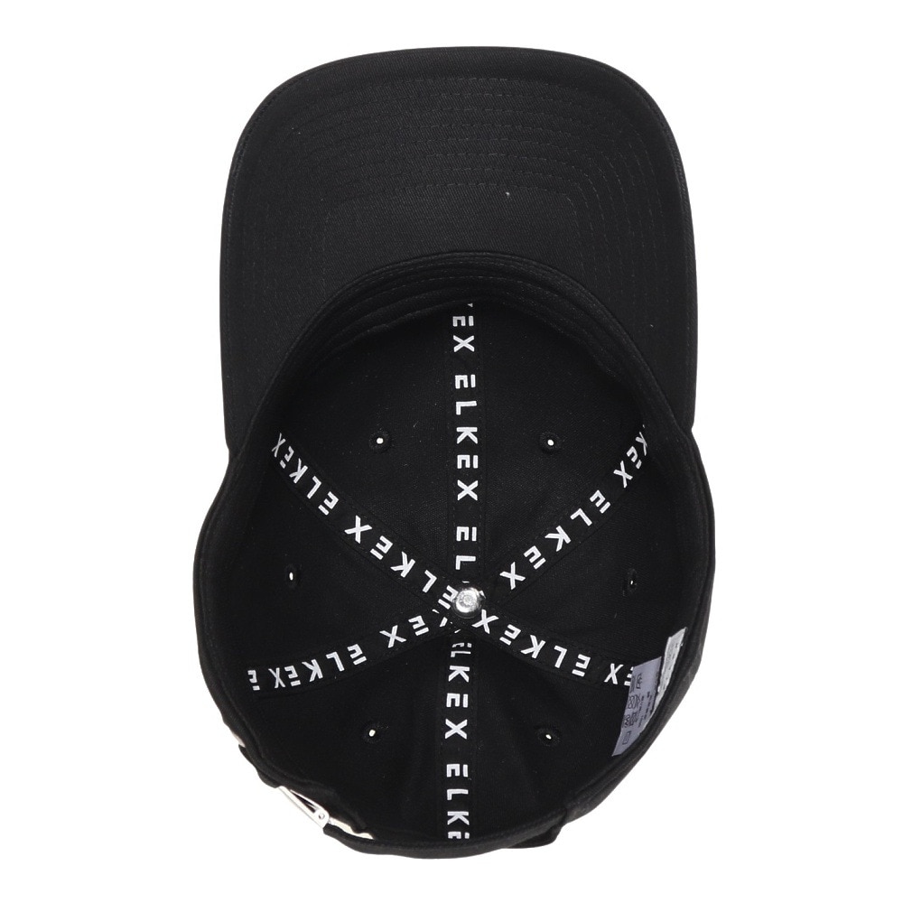 エルケクス（ELKEX）（レディース）WOMANS E-ロゴ キャップ EKL3SP5003 BLK 帽子