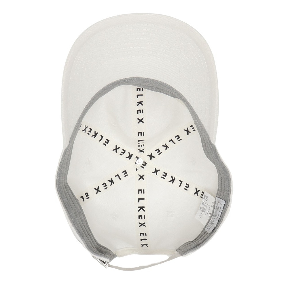 エルケクス（ELKEX）（レディース）WOMANS E-ロゴ キャップ EKL3SP5003 WHT 帽子