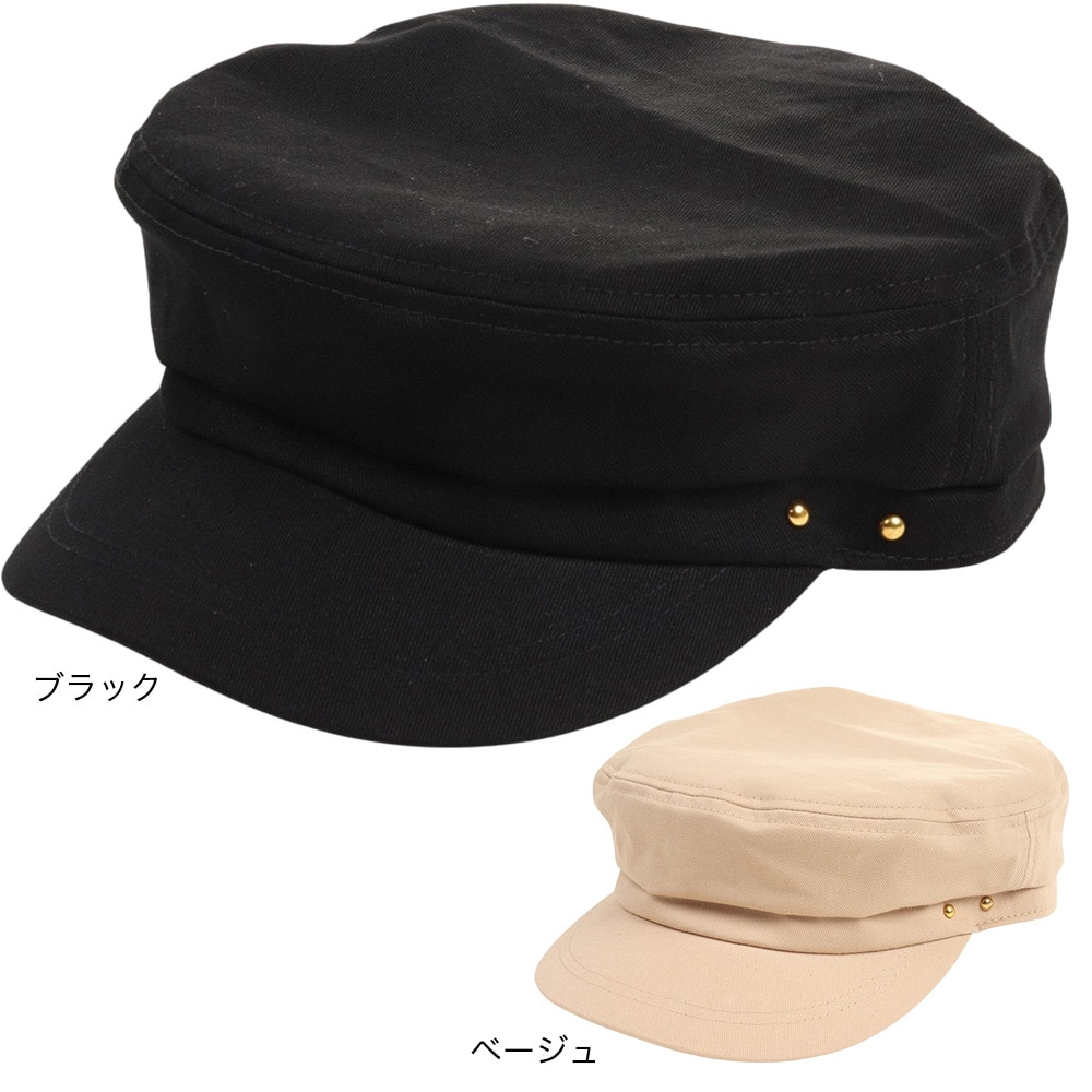 その他ブランド（OTHER BRAND）（レディース）マリンキャップ 77ALL-147ブラック 帽子