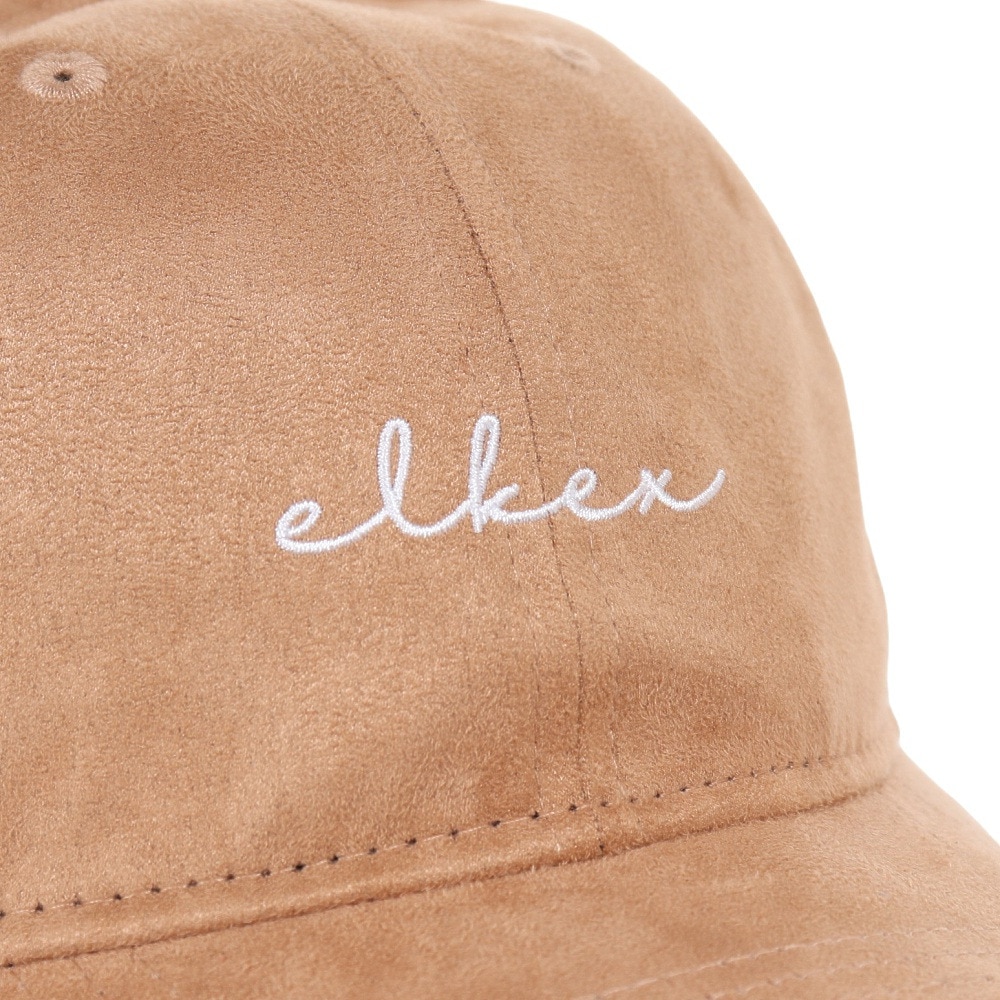 エルケクス（ELKEX）（レディース）スエードロゴキャップ EKL3FA0024 BEG 帽子