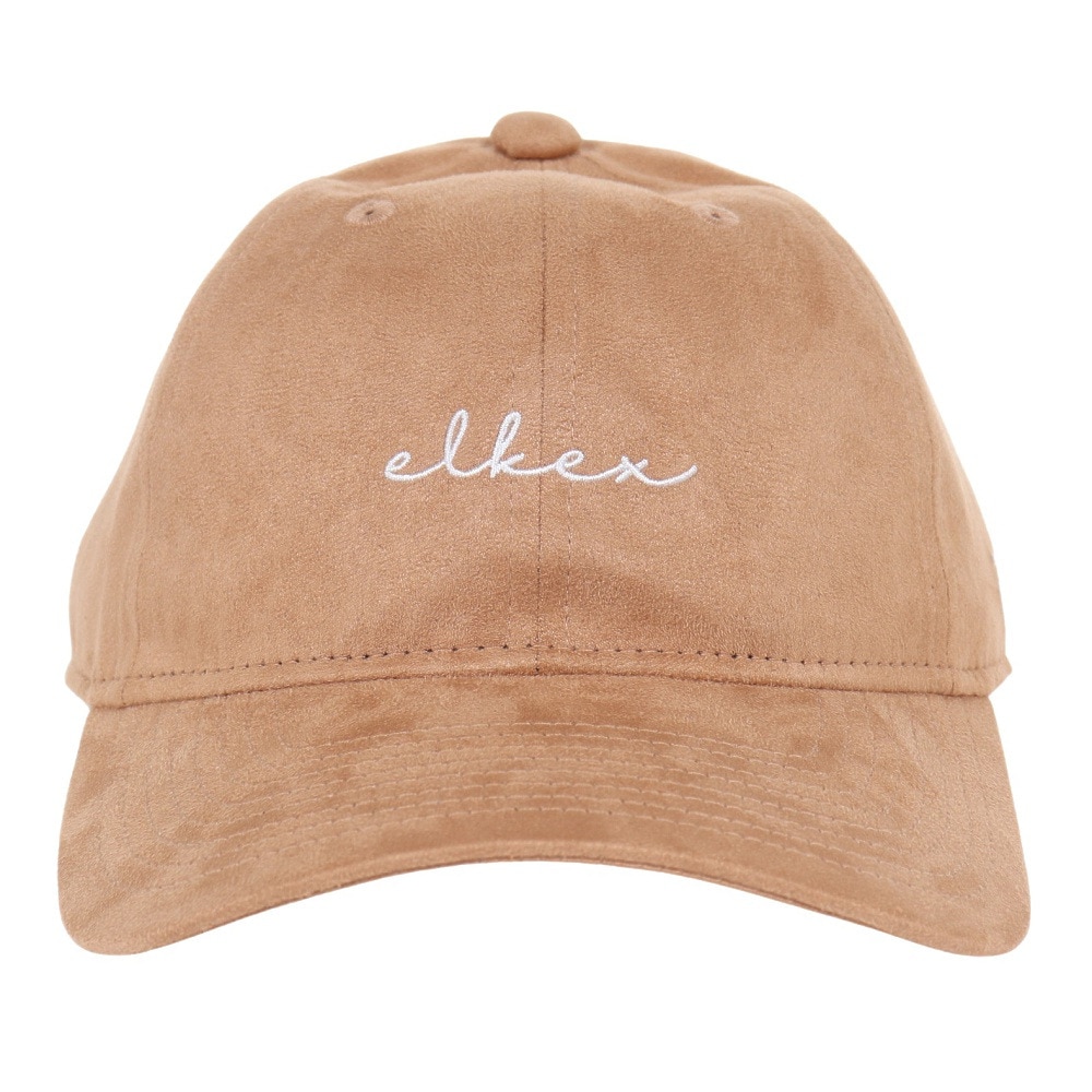 エルケクス（ELKEX）（レディース）スエードロゴキャップ EKL3FA0024 BEG 帽子