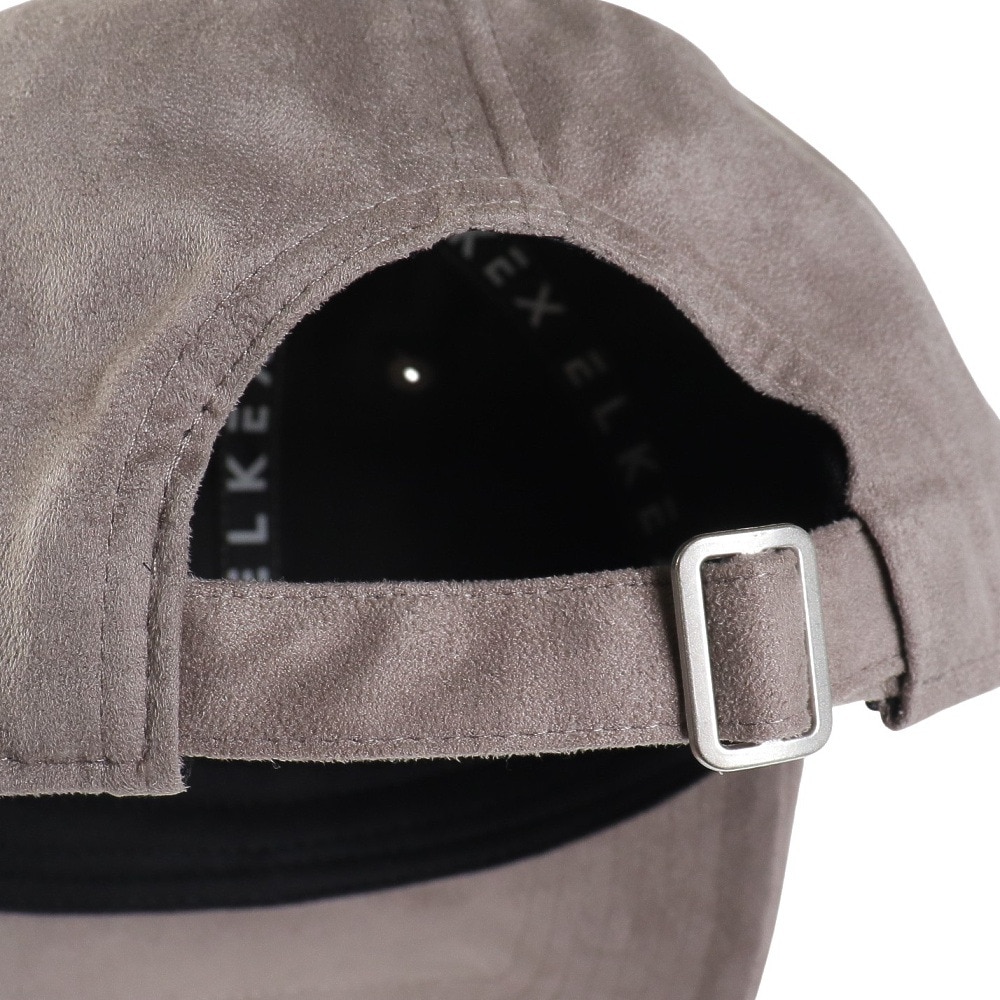 エルケクス（ELKEX）（レディース）スエードロゴキャップ EKL3FA0024 GRY 帽子