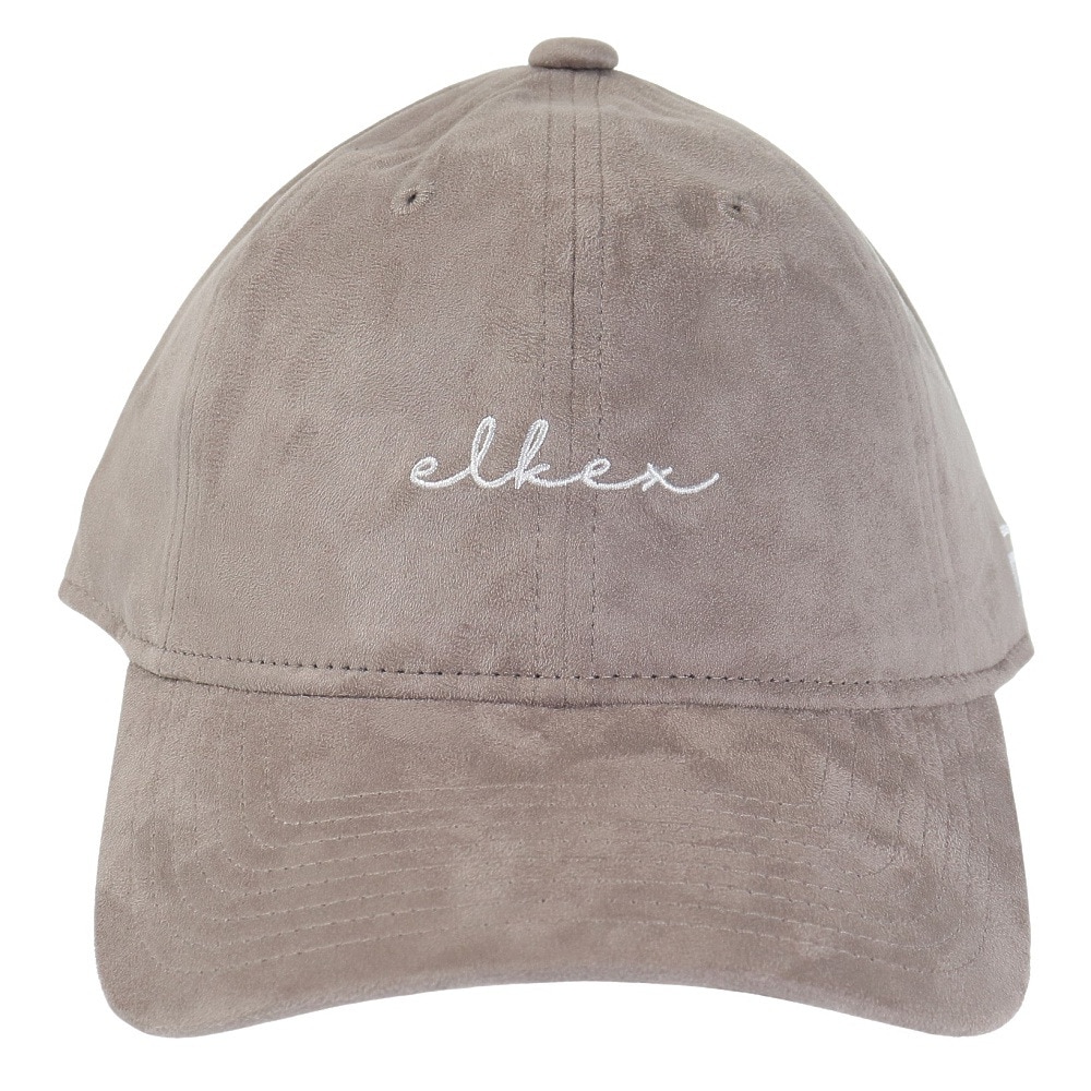 エルケクス（ELKEX）（レディース）スエードロゴキャップ EKL3FA0024 GRY 帽子