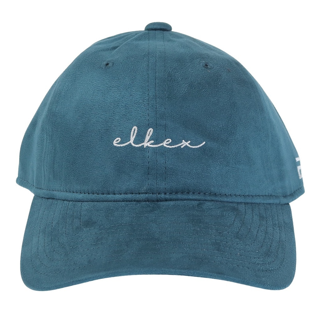 エルケクス（ELKEX）（レディース）スエードロゴキャップ EKL3FA0024 NVY 帽子