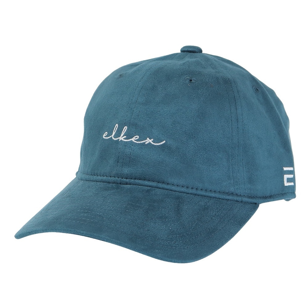 エルケクス（ELKEX）（レディース）スエードロゴキャップ EKL3FA0024 NVY 帽子