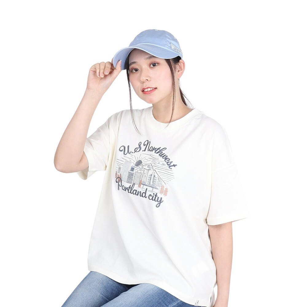 フィラ（FILA）（レディース）ワイドブリム キャップ 24101320175970 サックス