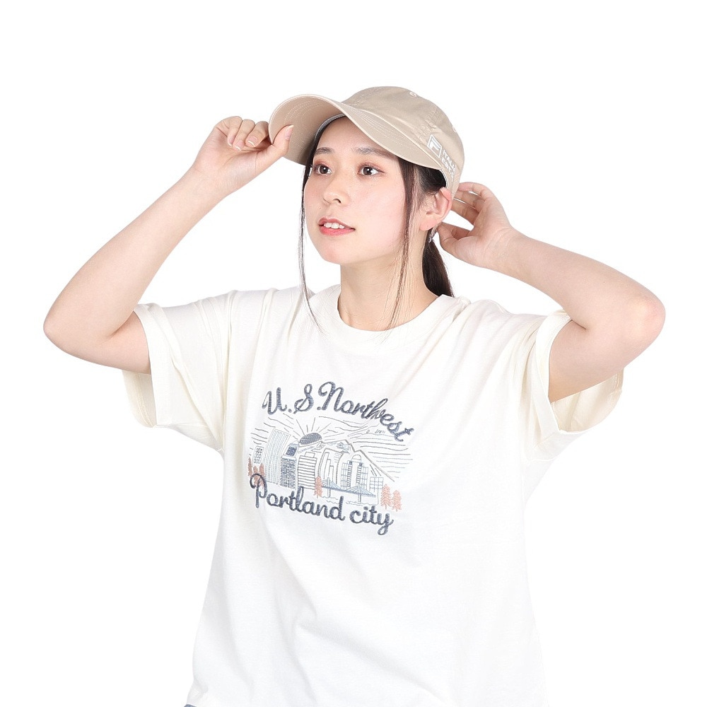 フィラ（FILA）（レディース）ワイドブリム キャップ 24101320193970 ベージュ