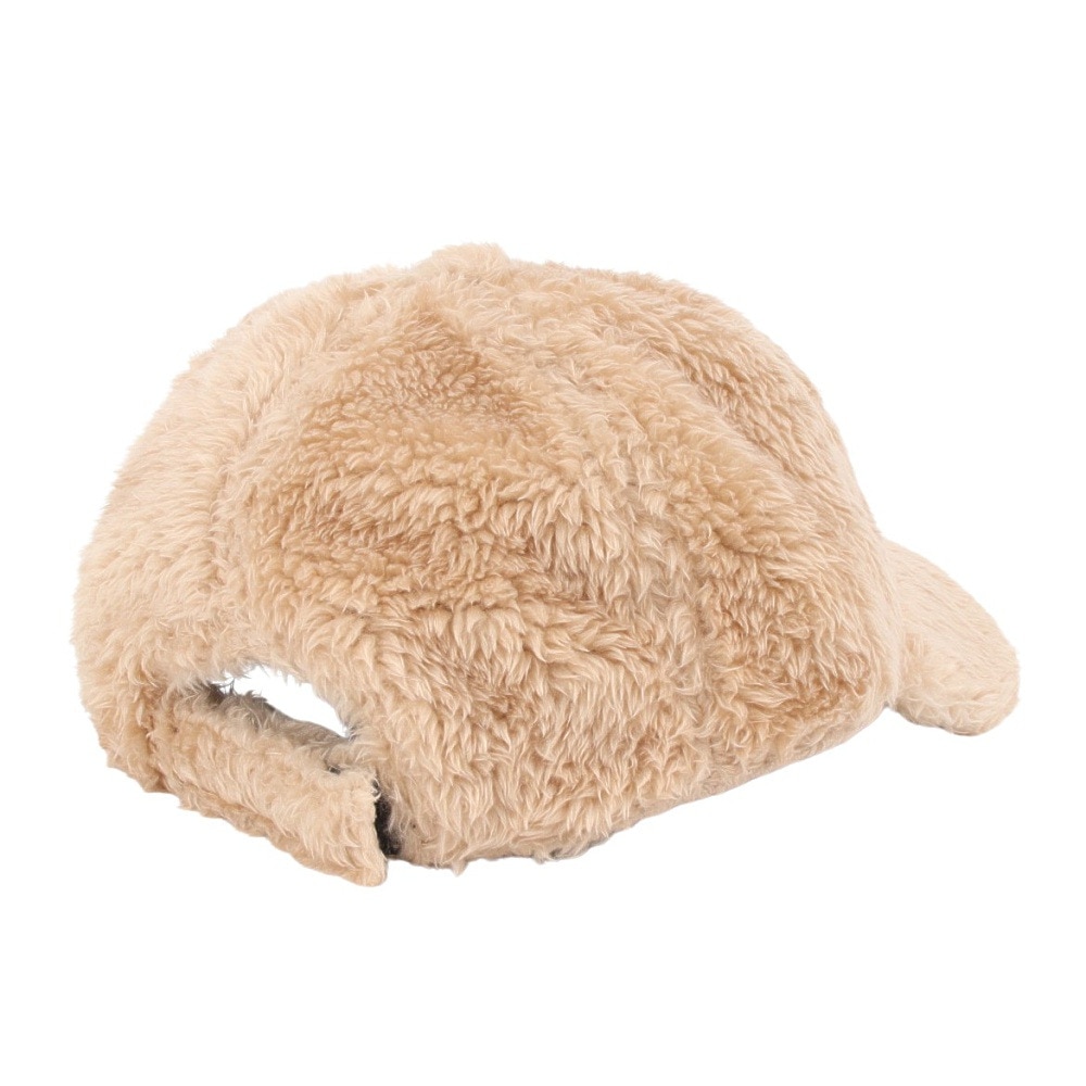 エルケクス（ELKEX）（レディース）FUR ロゴキャップ 帽子 EKL4FA0030 BEG  ベージュ フリーサイズ 防寒
