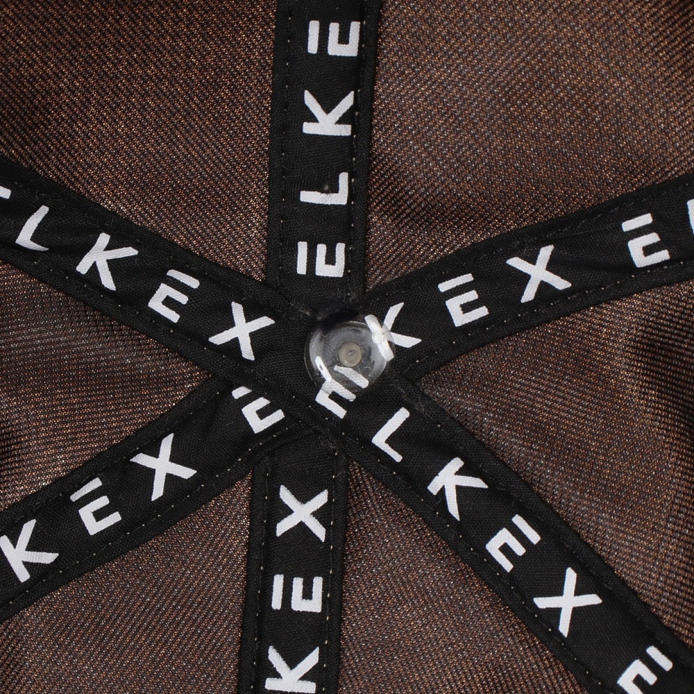 エルケクス（ELKEX）（レディース）FUR ロゴキャップ 帽子 EKL4FA0030 BEG  ベージュ フリーサイズ 防寒