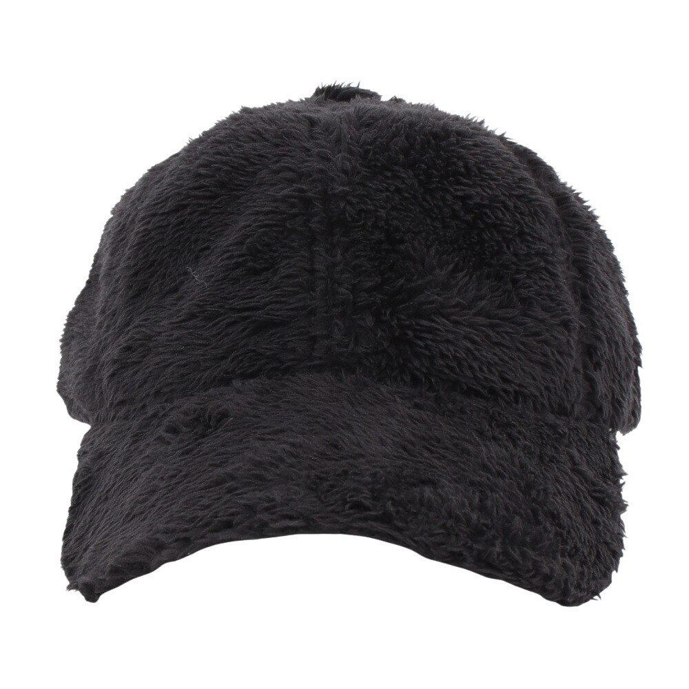 エルケクス（ELKEX）（レディース）FUR ロゴキャップ 帽子lEKL4FA0030 BLK 黒 フリーサイズ 防寒