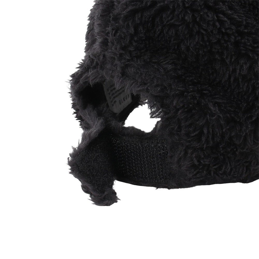 エルケクス（ELKEX）（レディース）FUR ロゴキャップ 帽子lEKL4FA0030 BLK 黒 フリーサイズ 防寒