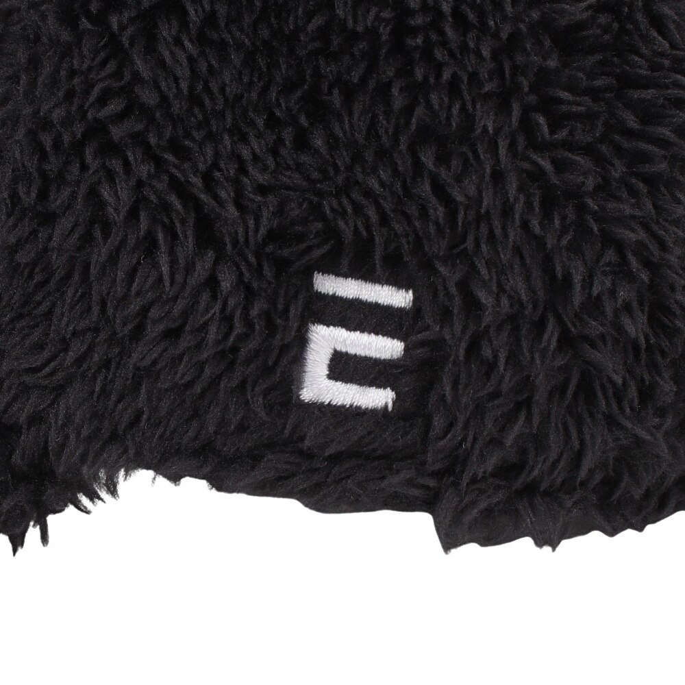 エルケクス（ELKEX）（レディース）FUR ロゴキャップ 帽子lEKL4FA0030 BLK 黒 フリーサイズ 防寒
