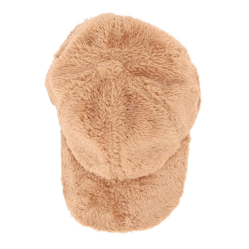 エルケクス（ELKEX）（レディース）FUR ロゴキャップ 帽子 EKL4FA0030 BRN 茶色 フリーサイズ 防寒
