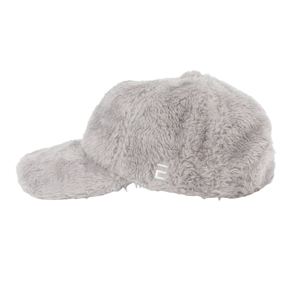 エルケクス（ELKEX）（レディース）FUR ロゴキャップ  帽子 EKL4FA0030 GRY グレー フリーサイズ 防寒