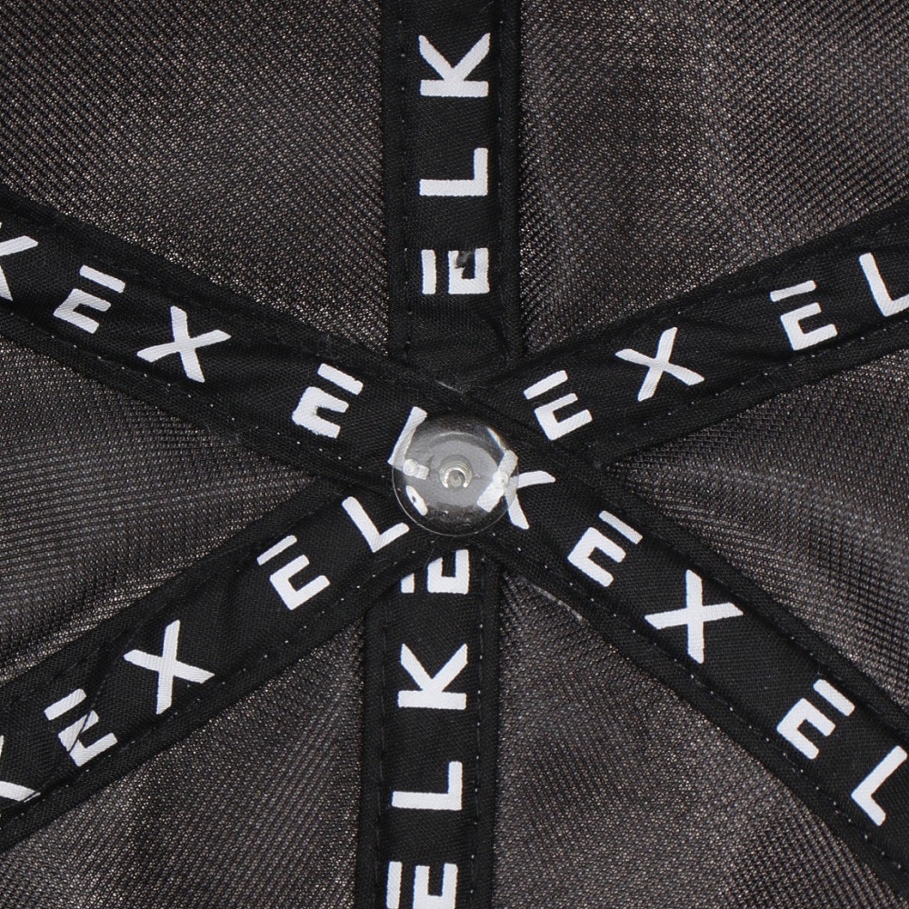 エルケクス（ELKEX）（レディース）FUR ロゴキャップ  帽子 EKL4FA0030 GRY グレー フリーサイズ 防寒