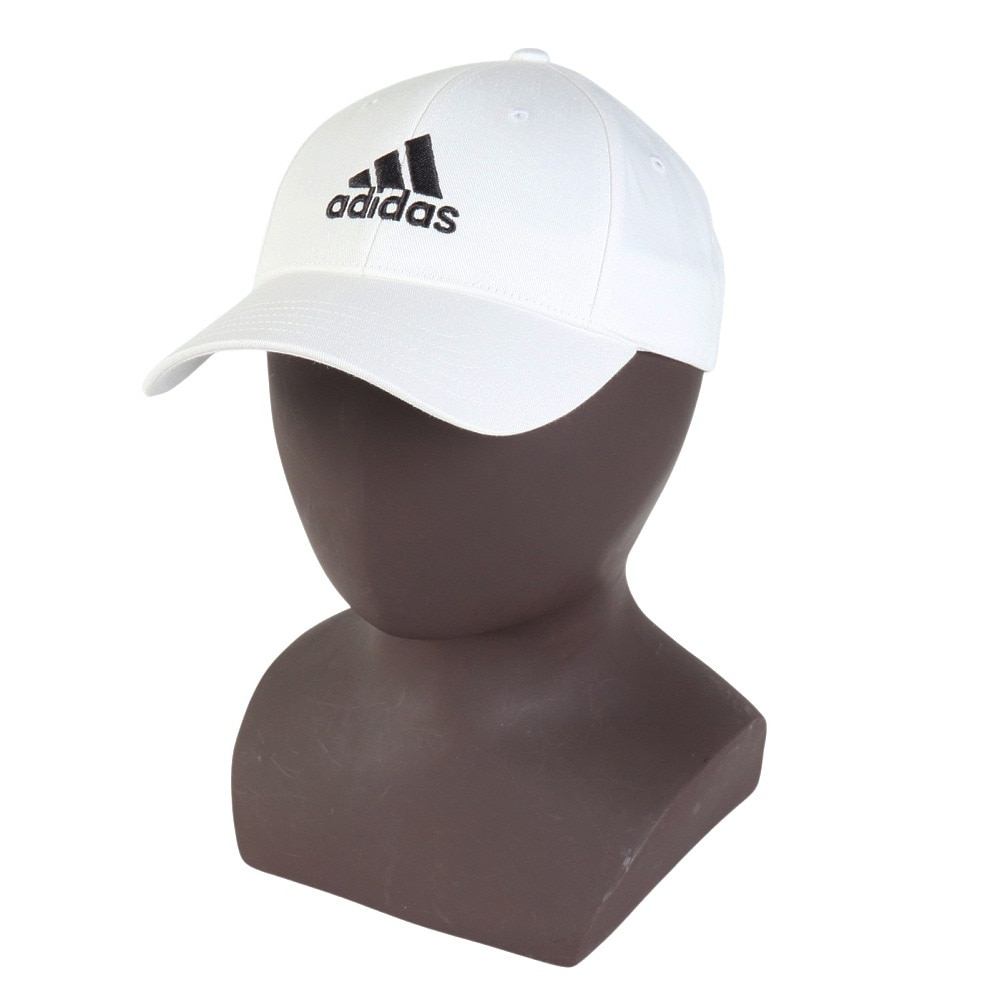 アディダス（adidas）（メンズ、レディース）コットンツイル ベースボール キャップ 帽子 DKH36-IB3243 Mサイズ 白