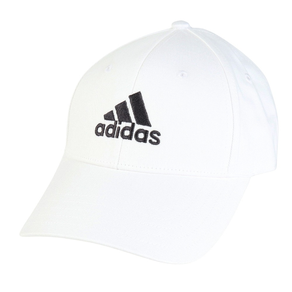 アディダス（adidas）（メンズ、レディース）コットンツイル ベースボール キャップ 帽子 DKH36-IB3243 Mサイズ 白