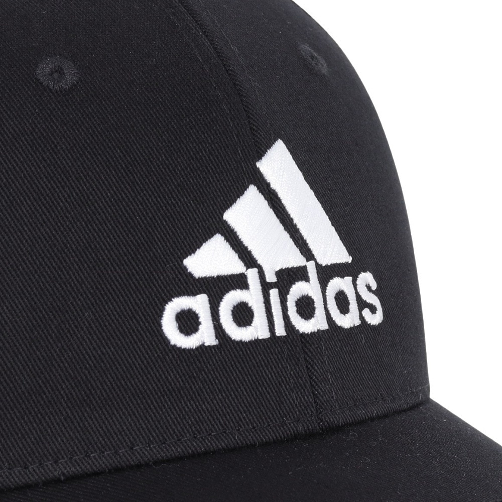アディダス（adidas）（メンズ、レディース）コットンツイル ベースボール キャップ 帽子 DKH36-II3513 Mサイズ 黒