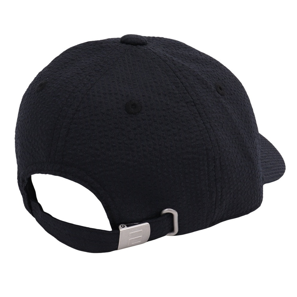 エルケクス（ELKEX）（レディース）帽子 シアサッカーキャップ EXL5SP0005 BLK ファッション おしゃれ スト系 カジュアル シンプル 吸汗速乾