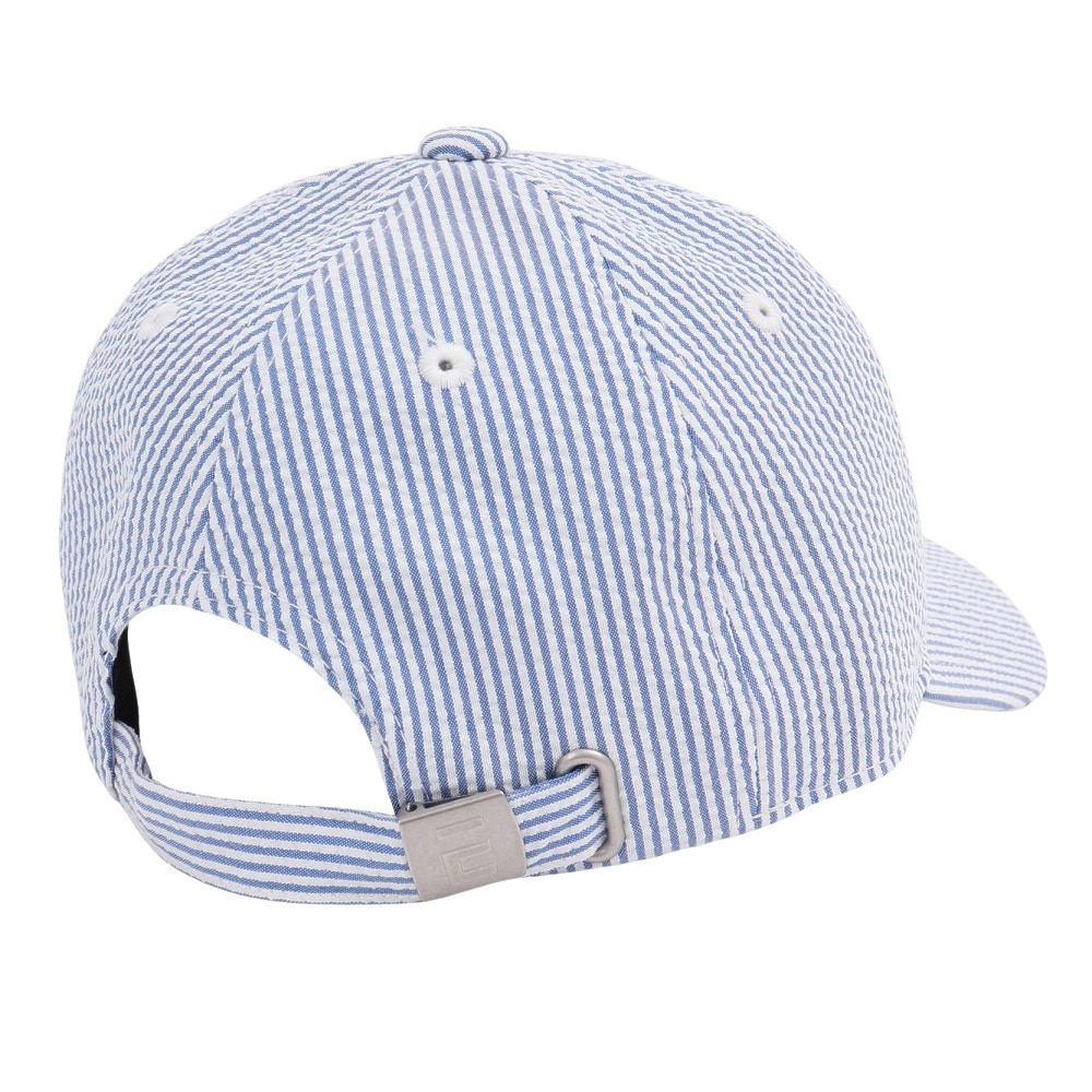 エルケクス（ELKEX）（レディース）帽子 シアサッカーキャップ EXL5SP0005 NVXWH ファッション おしゃれ スト系 カジュアル シンプル 吸汗速乾 ストライプ