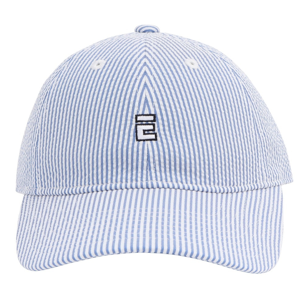 エルケクス（ELKEX）（レディース）帽子 シアサッカーキャップ EXL5SP0005 NVXWH ファッション おしゃれ スト系 カジュアル シンプル 吸汗速乾 ストライプ