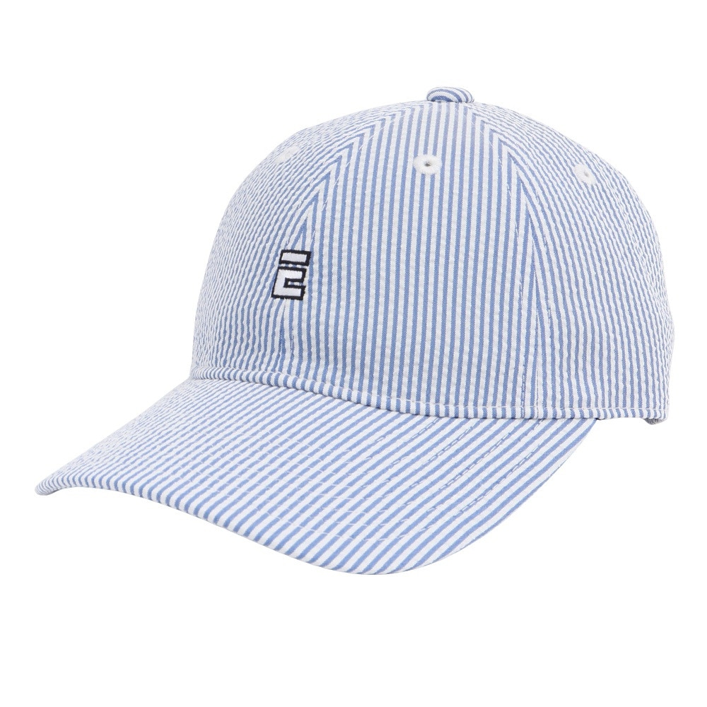 エルケクス（ELKEX）（レディース）帽子 シアサッカーキャップ EXL5SP0005 NVXWH ファッション おしゃれ スト系 カジュアル シンプル 吸汗速乾 ストライプ