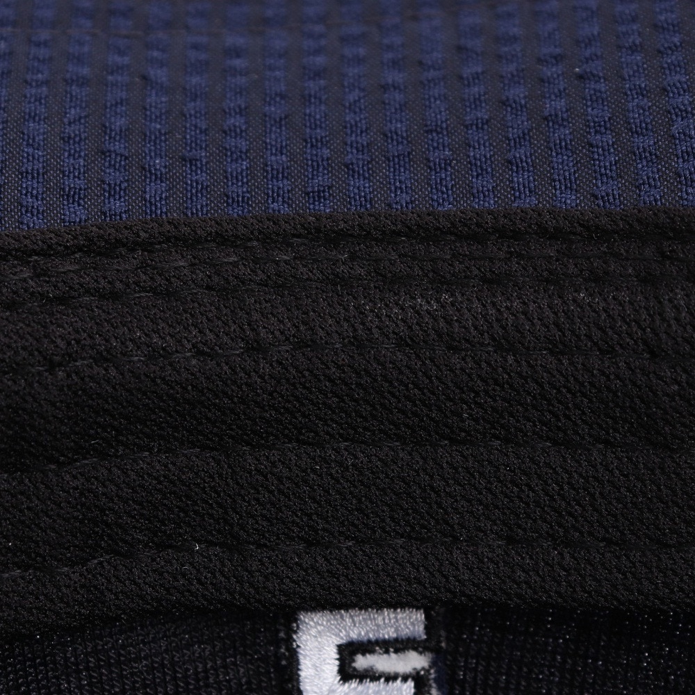 エルケクス（ELKEX）（レディース）帽子 シアサッカーキャップ 紺 EXL5SP0005 NVY ファッション おしゃれ スト系 カジュアル シンプル 吸汗速乾 ストライプ