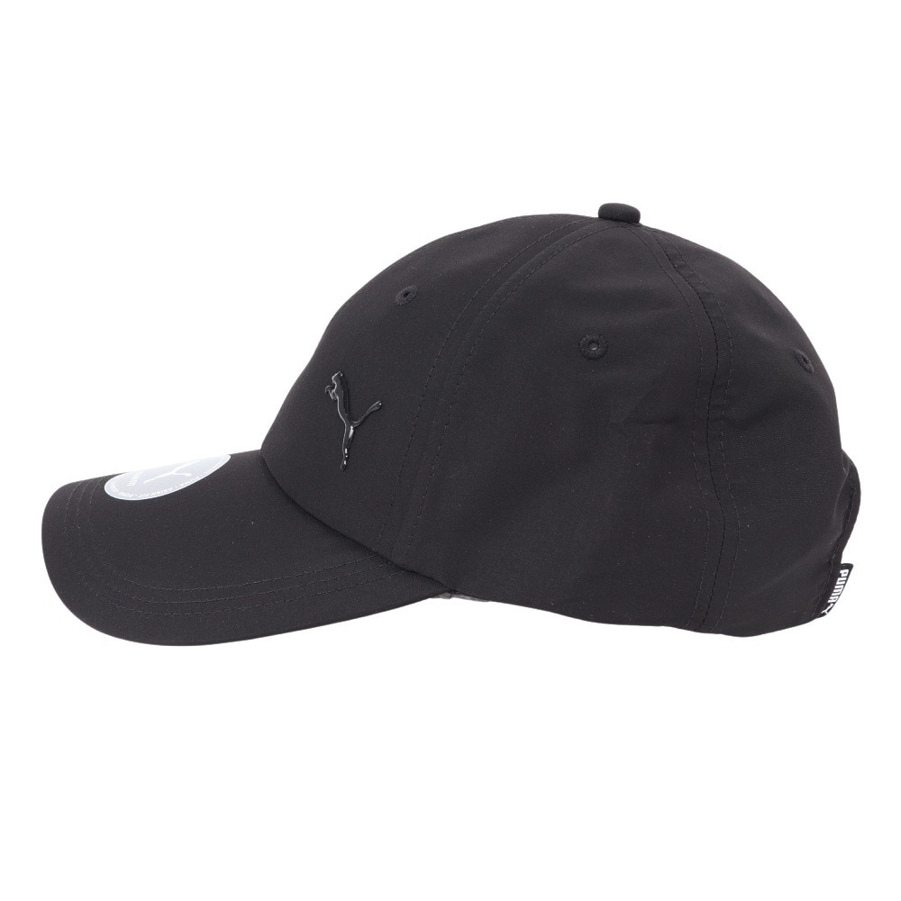 プーマ（PUMA）（メンズ、レディース）ベースボールキャップ サン AF 黒 54.5-58.5センチ 02660301 クラウン深め つば長め  日除け 日焼け対策 日差し対策 