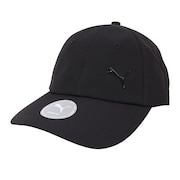 (メンズ、レディース)ベースボールキャップ サン AF 黒 54.5-58.5センチ 02660301 クラウン深め つば長め  日除け 日焼け対策 日差し対策
