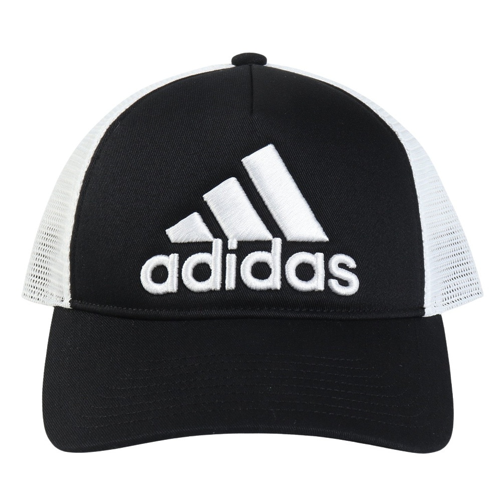 アディダス（adidas）（レディース）帽子 トラッカーキャップ 黒 54-57cm DVV02-HI3555 スポーツキャップ メッシュ