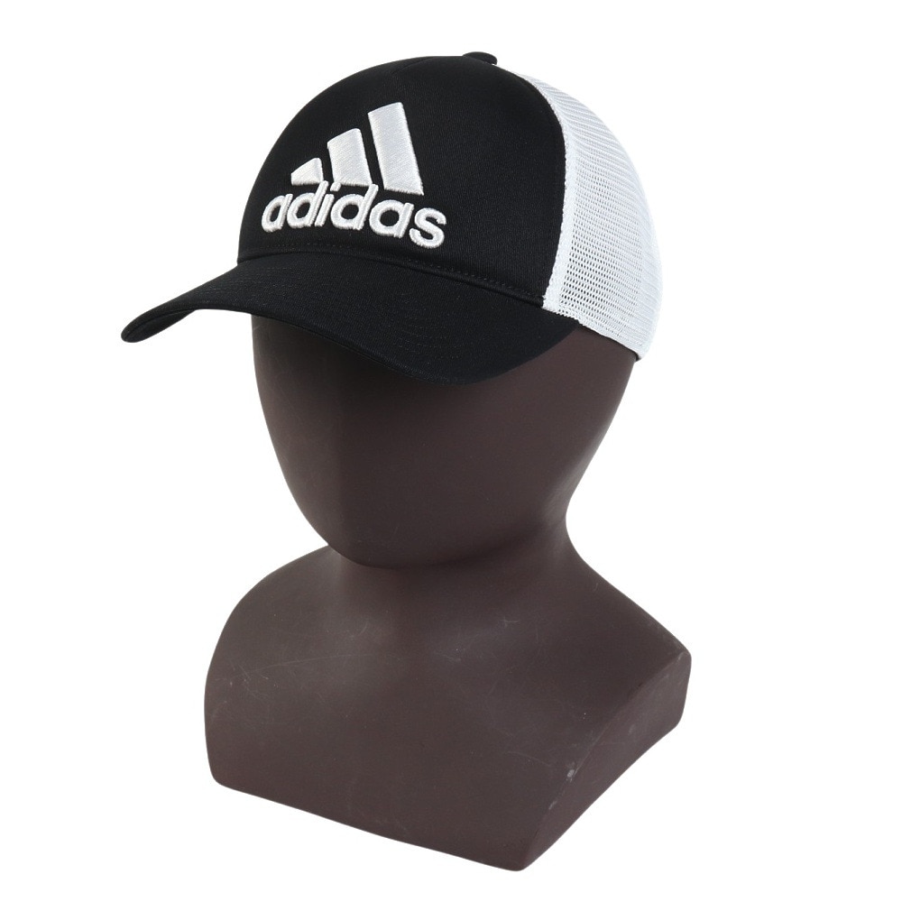 アディダス（adidas）（レディース）帽子 トラッカーキャップ 黒 54-57cm DVV02-HI3555 スポーツキャップ メッシュ
