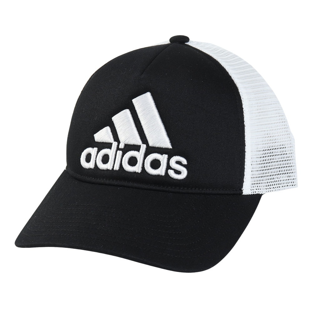 アディダス（adidas）（レディース）帽子 トラッカーキャップ 黒 54-57cm DVV02-HI3555 スポーツキャップ メッシュ