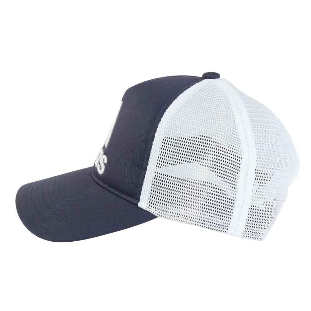 アディダス（adidas）（レディース）帽子 トラッカーキャップ 紺 54-57cm DVV02-IM5255 スポーツキャップ メッシュ