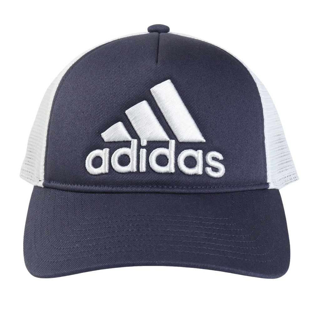 アディダス（adidas）（レディース）帽子 トラッカーキャップ 紺 54-57cm DVV02-IM5255 スポーツキャップ メッシュ